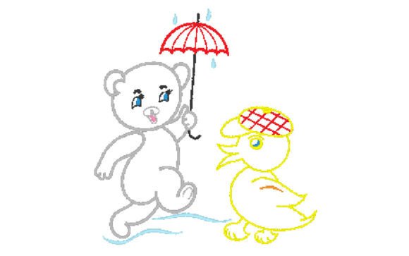 Bear and Chick Embroidery Review for Real Projects