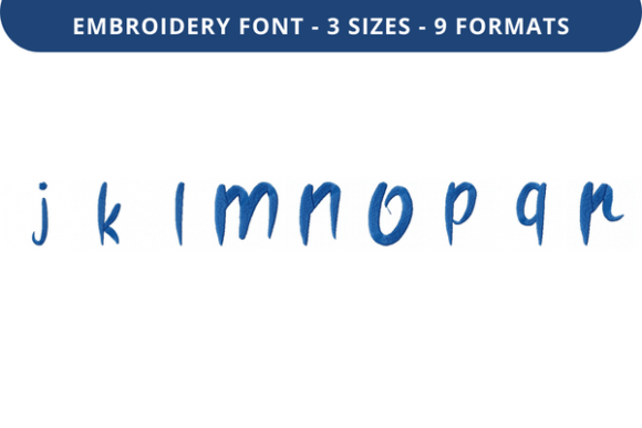 Cat Claws Font J to R: A Versatile Embroidery Font for Handmade Creations