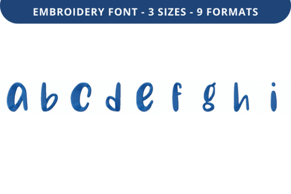 Choco Ganache Font A to I Review for Craft Fair Products