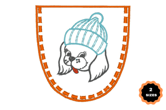 Dog with Hat Embroidery Design Review