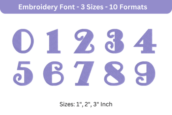 Fancy Pants Font 0 to 9 Review: A Delightful Embroidery Addition