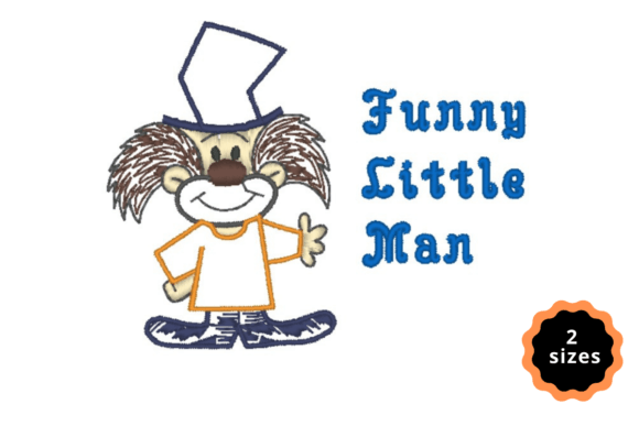 Funny Little Man Embroidery Design Review