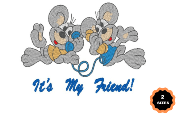 It’s My Friend: A Cute Embroidery Design for Craft Fair Success