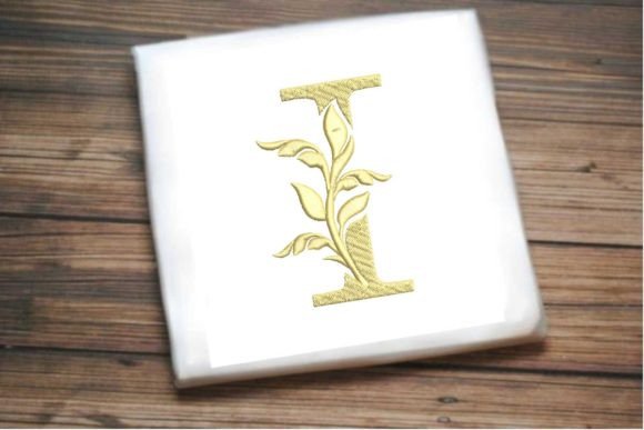 Letter I Beautiful Monogram Review for Boutique Embroidery Projects