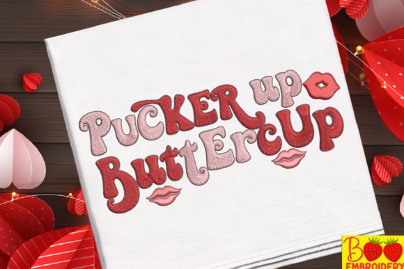 Pucker Up Buttercup: A Valentine’s Day Embroidery Design Review